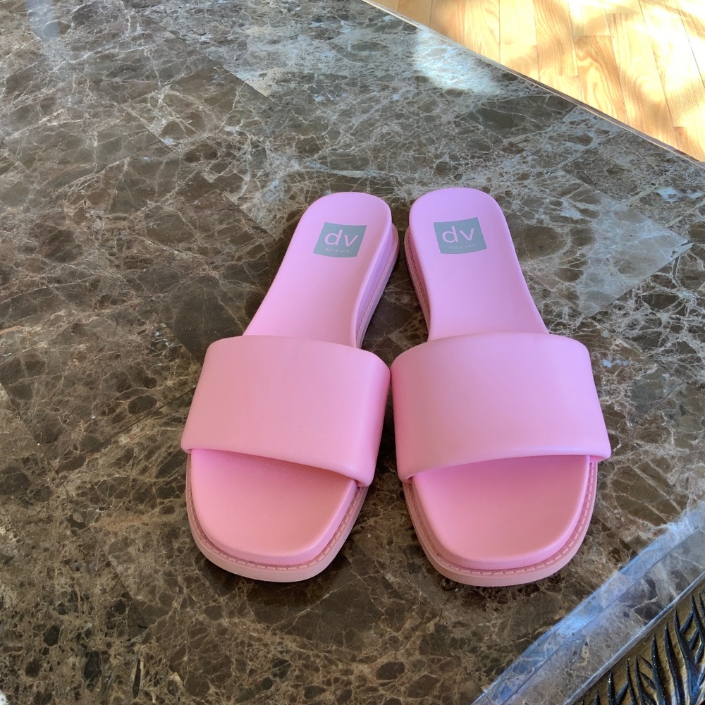 Dv Dolce Vita Charlese pink Slide Sandal Size  10m